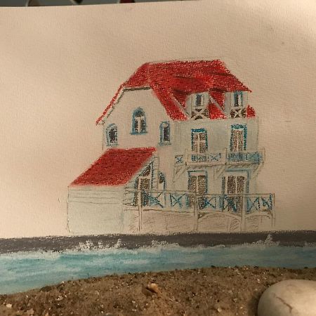 Villa Trémail - La plage au pied de votre chambre Wimereux Esterno foto