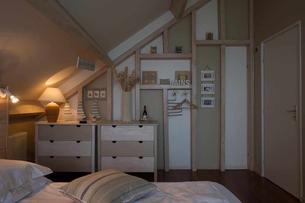 Villa Trémail - La plage au pied de votre chambre Wimereux Esterno foto