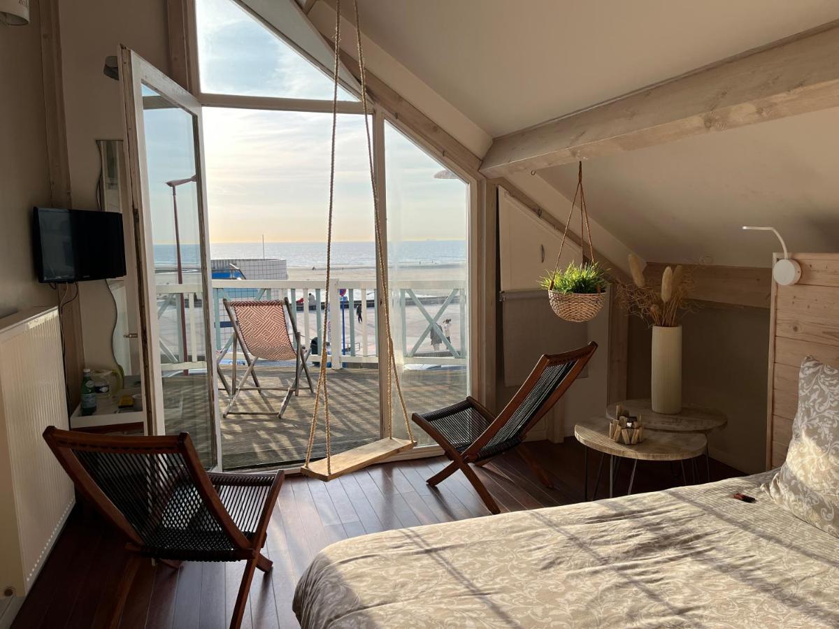Villa Trémail - La plage au pied de votre chambre Wimereux Esterno foto