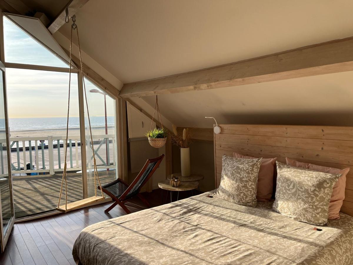 Villa Trémail - La plage au pied de votre chambre Wimereux Esterno foto