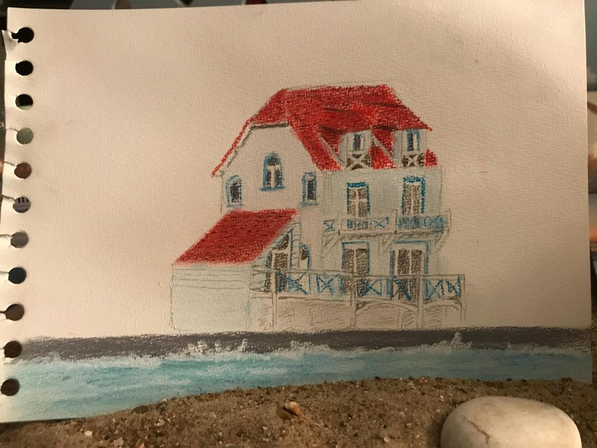 Villa Trémail - La plage au pied de votre chambre Wimereux Esterno foto